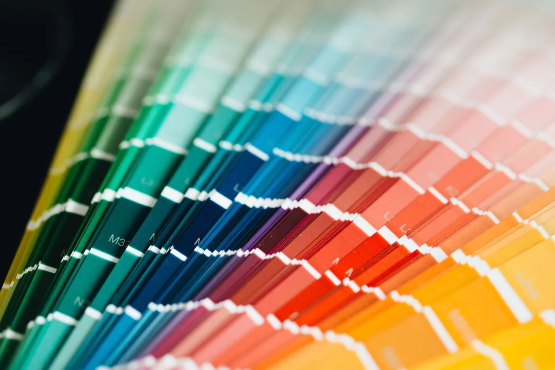 Color psychology chart showing emotional associations for brand color palette decisions