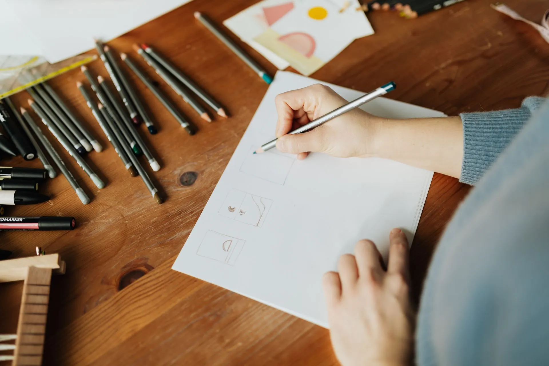 The six-phase brand identity design process from discovery to guidelines