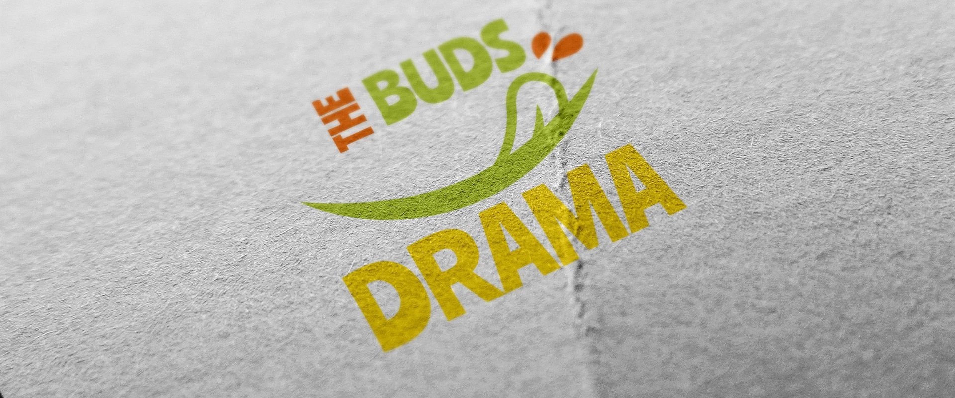 The Buds Drama Logo Design